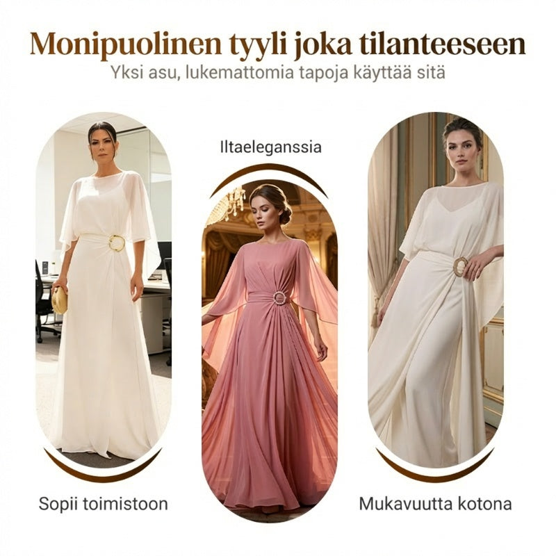 Kaksiosaisen asun erilaisia tyylivaihtoehtoja
