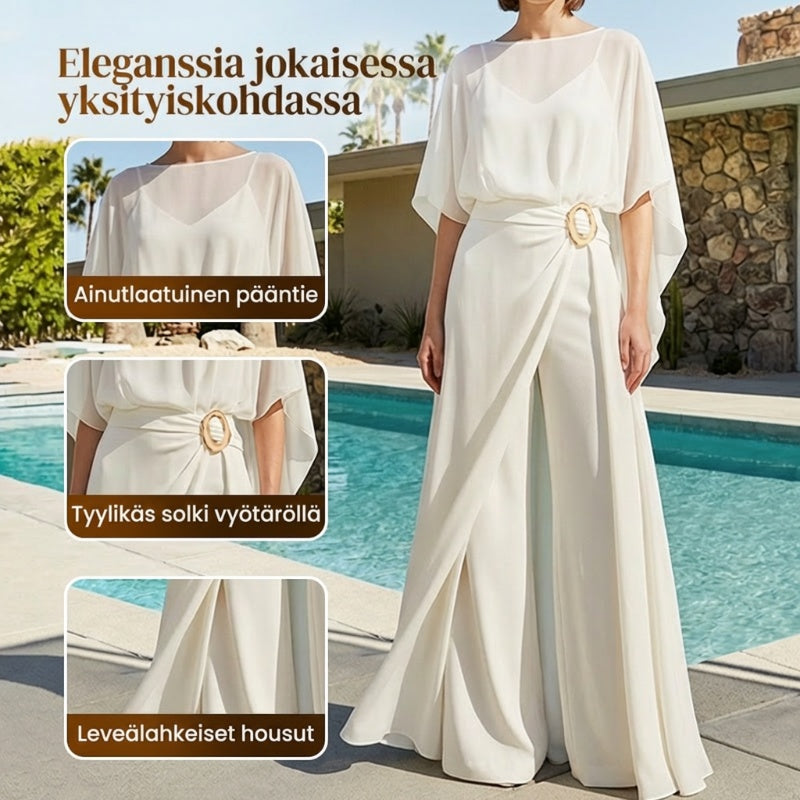 Kaksiosaisen asun ominaisuudet ja yksityiskohdat