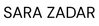 Sara Zadar – Početna